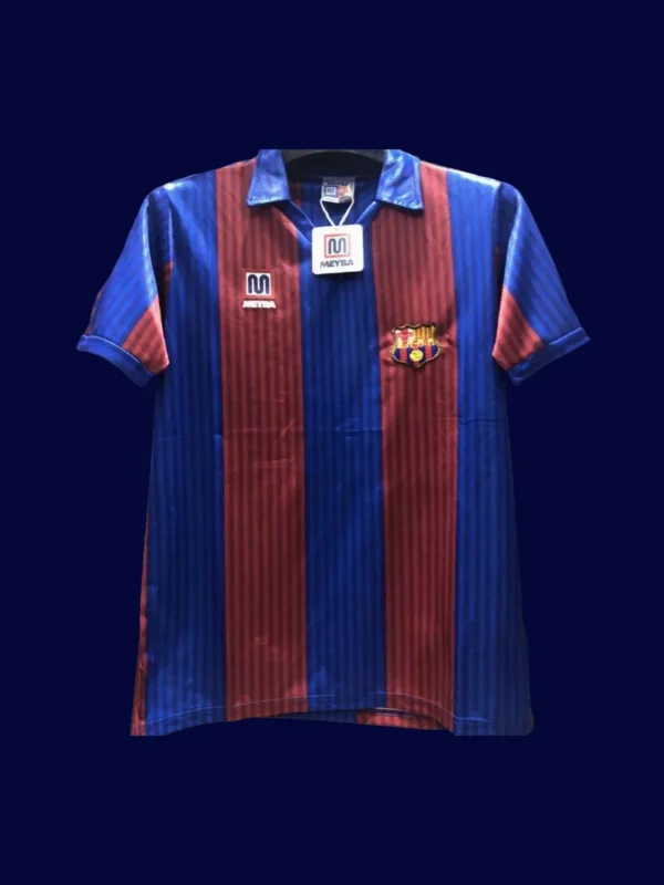 Barcelona 1991-92 Retro Home Front early classic replica collectible jersey