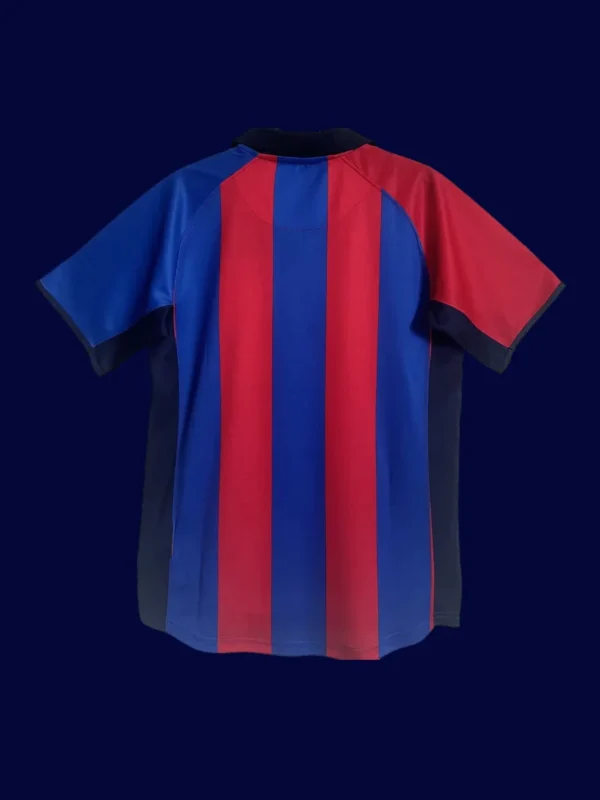 Barcelona 2001-02 Home Retro Jersey Back