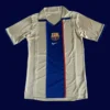 Barcelona Away Retro Jersey 2002 2 - KFCool – Football Jerseys & Soccer Kits Store arcelona 2002 Retro Away Front early away colorway classic replica jersey