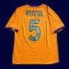 Barcelona 06-07 Retro Away Back traditional number font replica workmanship detail