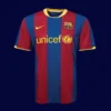 Barcelona 10-11 Retro Home Front classic blue-red commemorative replica jersey