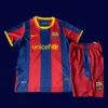 Barcelona 10-11 Retro Kids Home Front child replica cute kid-fit jersey
