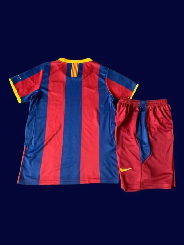 Barcelona 10-11 Retro Kids Back safe printed number washable design