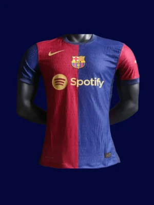 Barcelona 24-25 Home Player Front classic heritage innovative match details