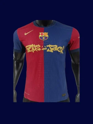 Barcelona 24-25 Home Travis Scott Player Version Front