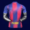 Barcelona 2526 Home Jersey Player Version Back number print tailored cut
