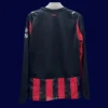 AC Milan 25/26 Fans Home Long Sleeve Back