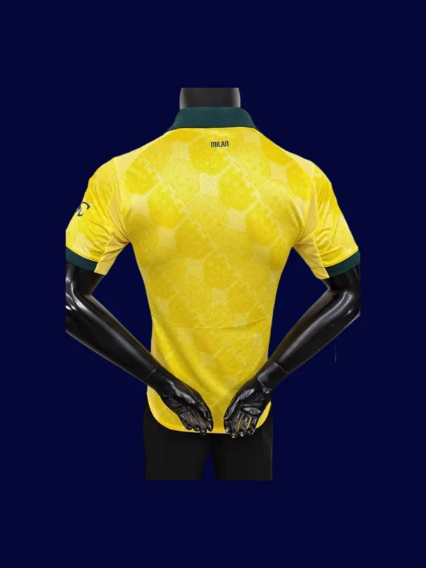 AC Milan 25/26 Third Yellow Player Jersey Back