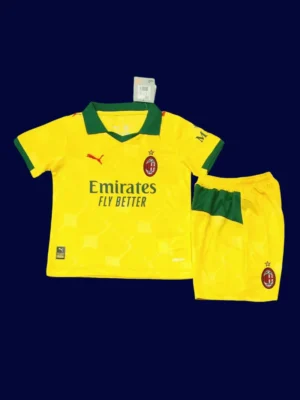 AC Milan 25/26 Third Yellow Fans Jersey Front