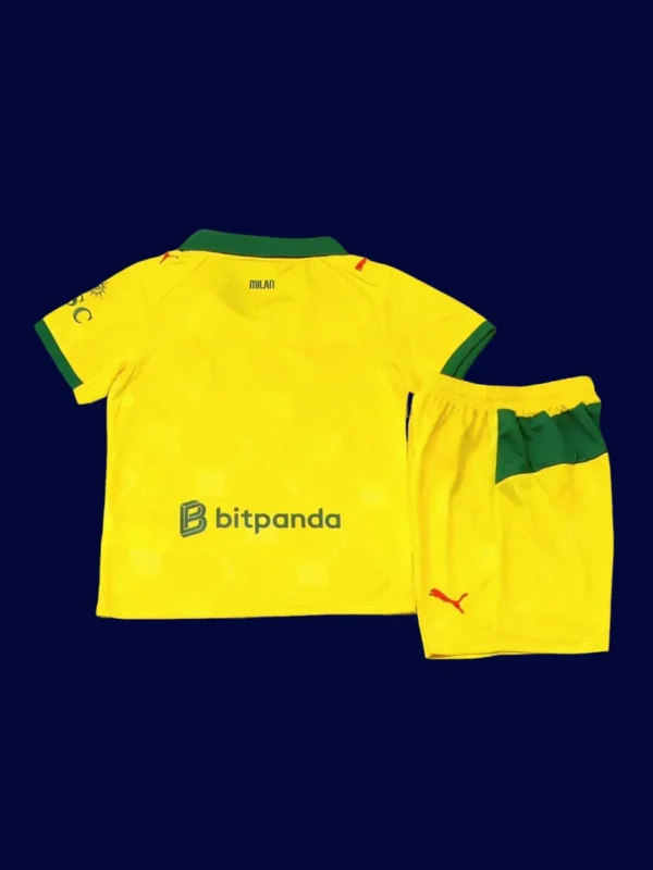AC Milan 25/26 Third Yellow Fans Jersey Back