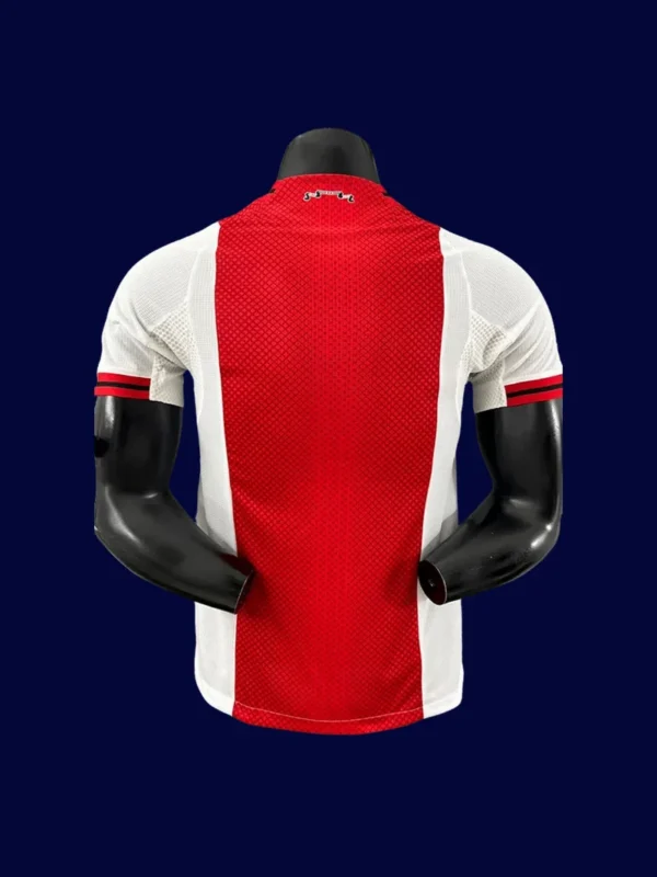 Ajax 25/26 home player jersey back, pro match shirt rear