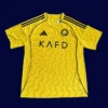 Al Nassr 25/26 home fans jersey front, supporter yellow edition