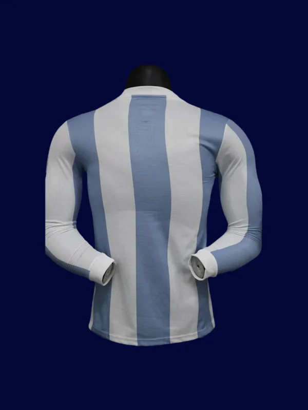 Argentina 50th Anniversary LS Jersey Player Version - Back | LS Pro Rear