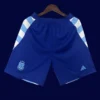 Argentina Away Blue Shorts Pants 2425 Fans Version1 - KFCool – Football Jerseys & Soccer Kits Store Argentina 24/25 Away Blue Shorts Fans Version - Front | Supporter Shorts