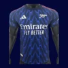 Arsenal away player shorts front 25/26 dark lightweight durable