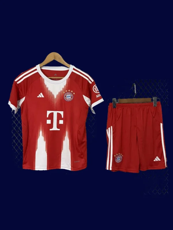 Bayern Munich 25/26 Kids Home Fans Front Jersey