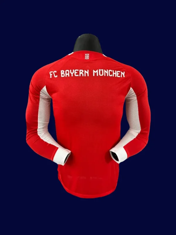 Bayern Munich 25/26 Home Long Sleeve Player Back