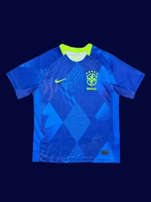 Brazil 25/26 Away Blue Jersey Fans Version - Front | Replica Away Shirt