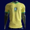 Brazil 24/25 Home Yellow Jersey Player Version - Front | Authentic Player Fit