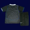Chelsea 25/26 Third Kids Back black customizable youth number
