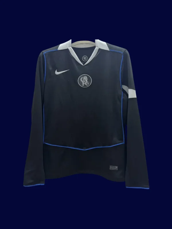 Chelsea 25/26 Third Long Sleeve Front Fans Version black comfortable