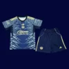 Club America 2526 Away Black Kids Fans Kit Front | Youth Dark Set
