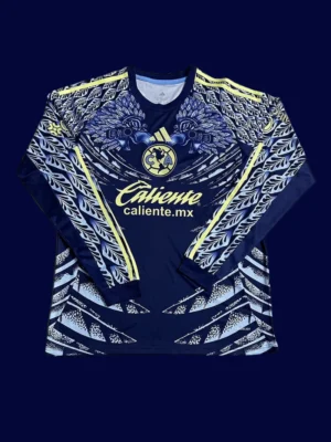 Club America 2526 Away LS Fans Jersey Front | Supporter Long Sleeve Away