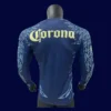 Club America Away Long Sleeve Jersey 2526 Player Version2 - KFCool – Football Jerseys & Soccer Kits Store Club America 2526 Away LS Player Jersey Back | Match LS Away Rear
