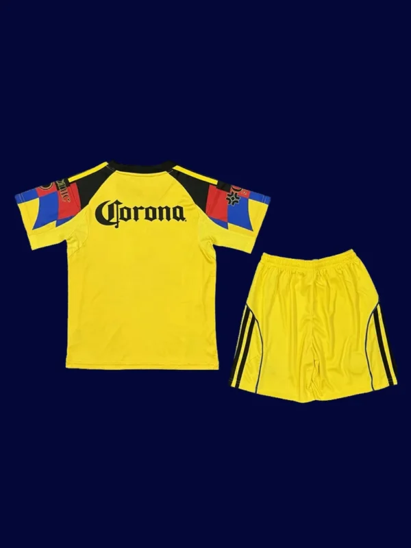 Club America 2526 Home Kids Player Kit Back | Youth Match Rear