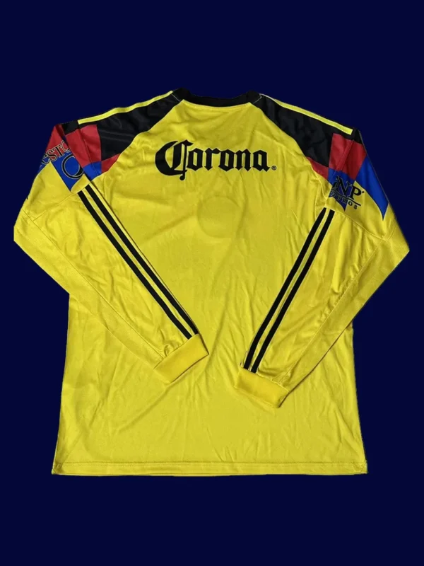 Club America 2526 Home LS Fans Jersey Back | Supporter Rear View