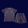 England 24/25 Kids Away Jersey Fans Version - Front | Youth Replica Away Shirt