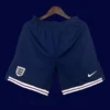 England 24/25 Home White Shorts Fans Version - Front | Supporter Training Shorts