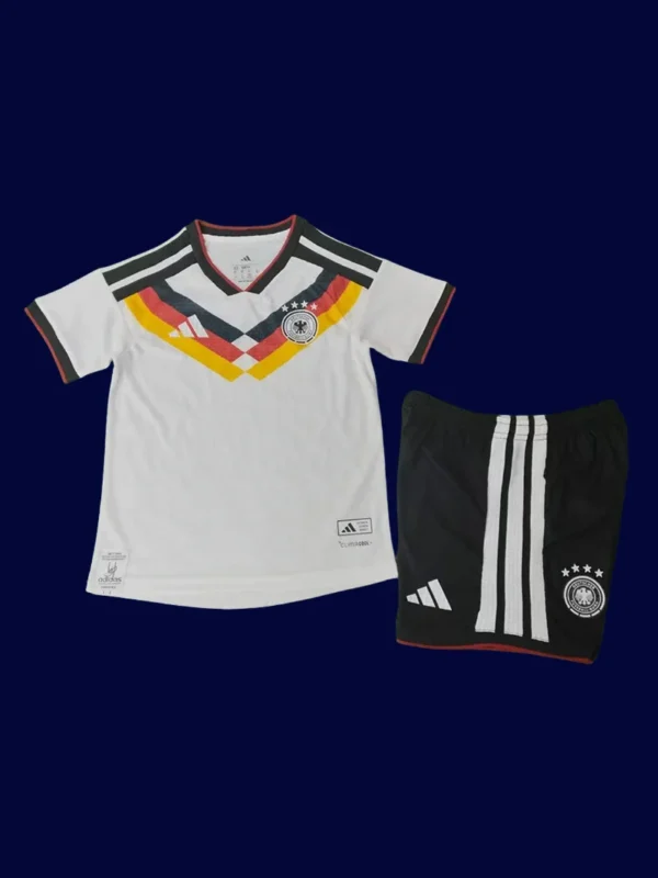 Germany Kids Home Jersey 26/27 Player — Front View | Youth 2026 World Cup Replica