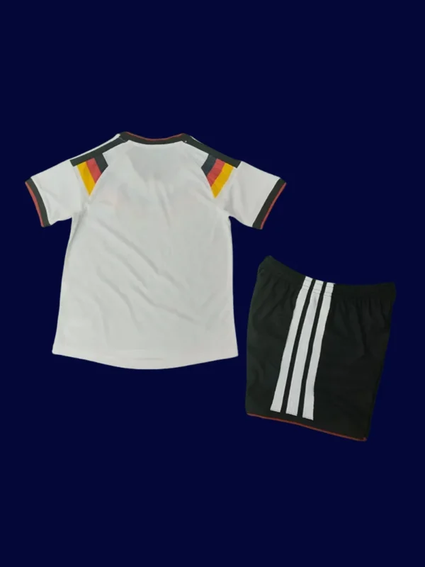 Germany Kids Home Jersey 26/27 Player — Back View with Youth Number | 2026 World Cup