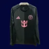 Inter Miami 2526 Away Black LS Fans Jersey Front | Supporter LS Kit