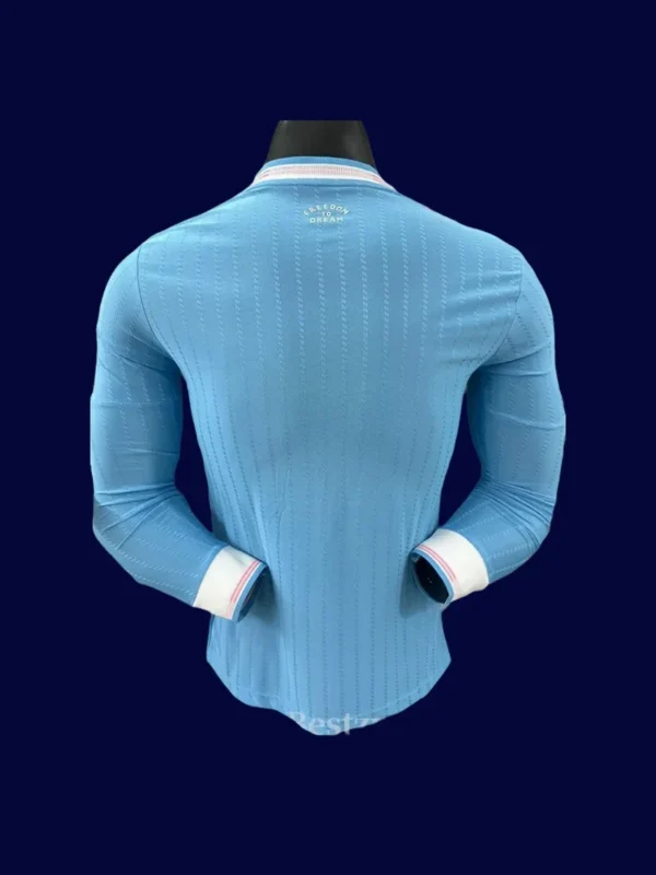 Inter Miami 2526 Third LS Player Jersey Back | Match LS Alt Rear