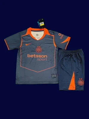 Inter Milan Kids Third Kit 25/26 Fans Front View