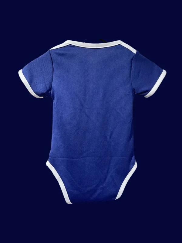 Japan Home Blue Babysuit 26/27 — Back | Baby Kit Detail | 2026 World Cup