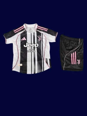 Juventus 2526 Kids Home Player Front kids breathable jersey