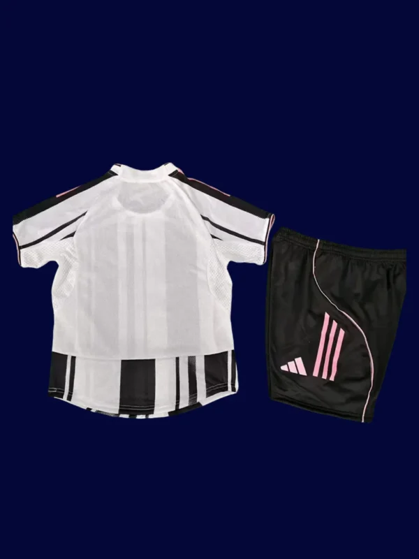 Juventus 2526 Kids Home Player Back number customizable kids back