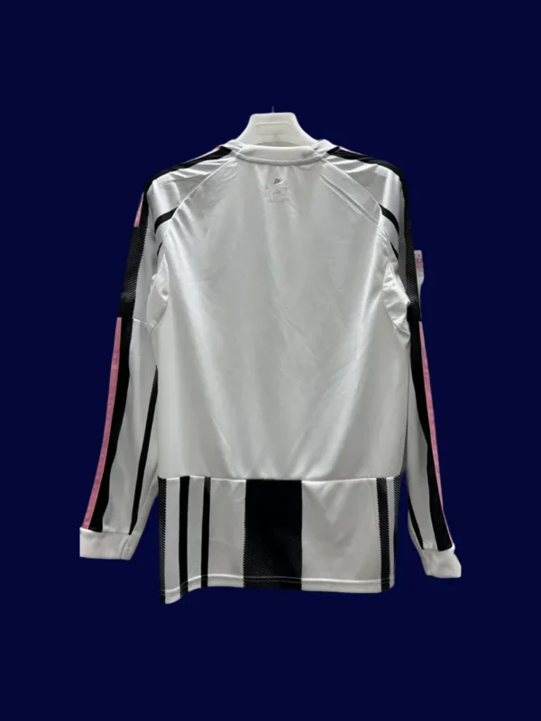 Juventus 2526 Home Long Sleeve Fans Back minimalist back no number