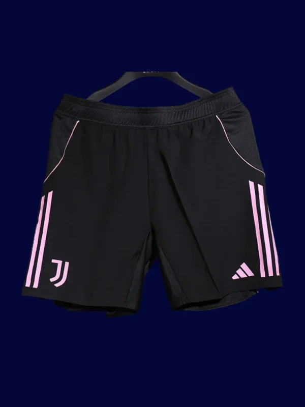Juventus 2526 Home Player Shorts Front lightweight quick-dry shorts