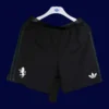 Juventus 2526 Third Black Player Shorts Front lightweight sweat-resistant shorts