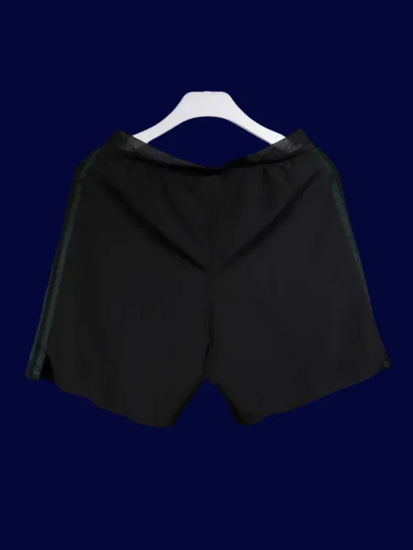 Juventus 2526 Third Black Player Shorts Back snug waistband rear view