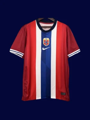 Norway 2024-25 Home Red Football Jersey Fans Version - Front | Casual fit, supporter edition