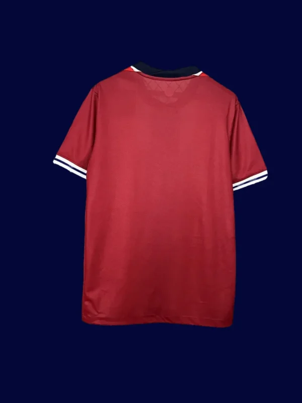 Norway 2024-25 Home Red Football Jersey Fans Version - Back | Fan styling, lightweight