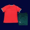 Portugal 2526 Home Kids Player Kit Back | Youth Match Rear