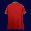 Portugal 2526 Home Fans Jersey Red Back | Supporter Fit Rear