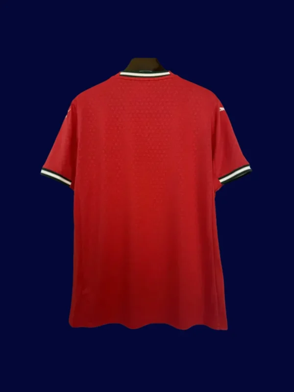 Portugal 2526 Home Fans Jersey Red Back | Supporter Fit Rear