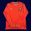Portugal Home Red Long Sleeve Jersey 2526 Fans Version1 - KFCool – Football Jerseys & Soccer Kits Store Portugal 2526 Home LS Fans Jersey Red Front | Supporter Long Sleeve